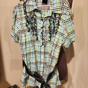 Dressy Western Style Top